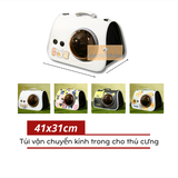  Túi Vận Chuyển Kính Trong Suốt Cho Thú Cưng 