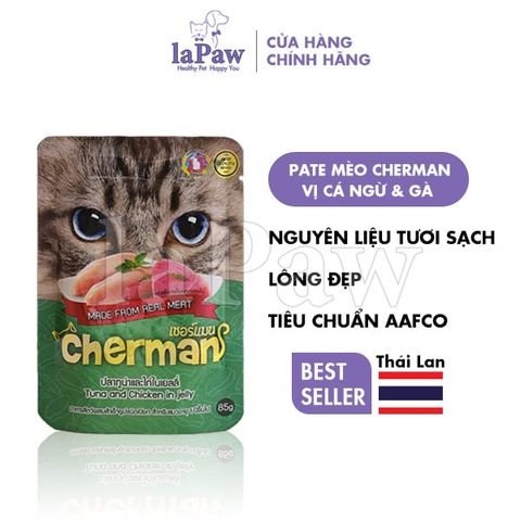  Pate Cherman Cho Mèo Trưởng Thành 85gr (Thái Lan) 