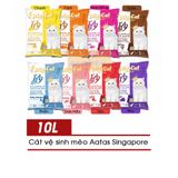  Cát Vệ Sinh Cho Mèo AATAS 10L (Singapore) 
