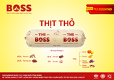  Thịt Tươi The Boss (Raw Food) Cho Chó Mèo Từ 3 Tháng Tuổi 