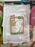  Cát Vệ Sinh Cho Mèo Miao Plus Tofu - Vị Sữa Mix Than Hoạt Tính 12L~5kg 