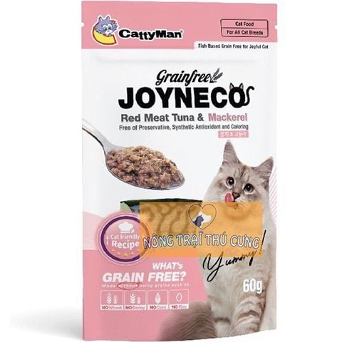  Pate cho mèo Joyneco Cattyman Nhật Bản 60g - Nhiều vị 