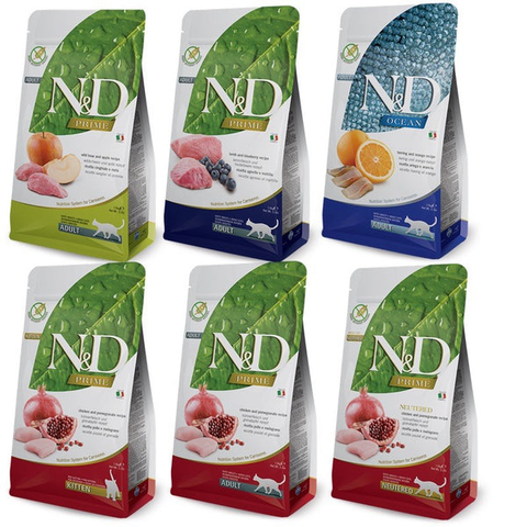  Hạt N&D Adult Cao Cấp Cho Mèo Lớn (Ý) 