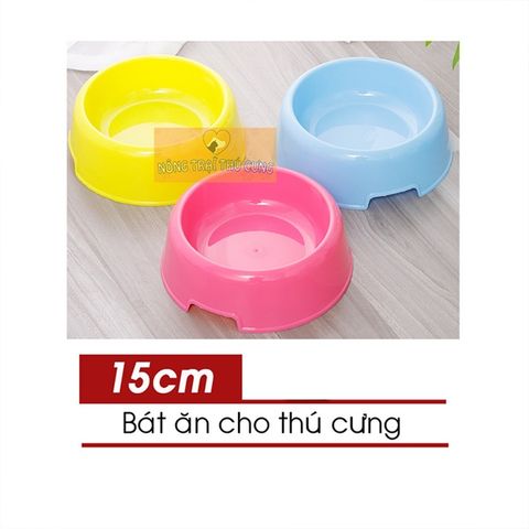  Bát ăn nhựa dành cho Chó Mèo 