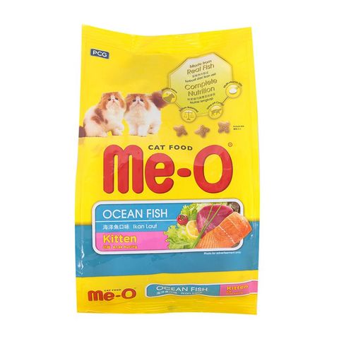  Hạt Mèo con ME-O Kitten - Vị Cá Biển - 400gr/1.1kg 