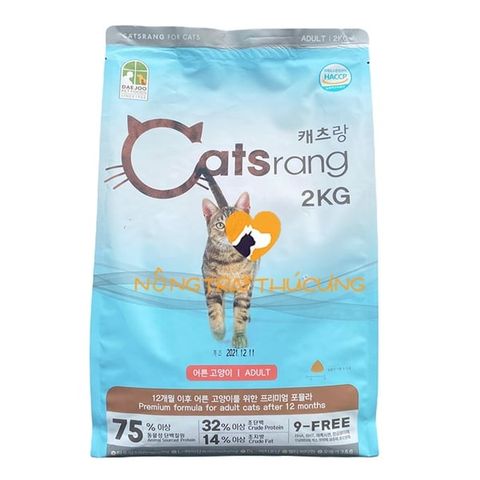  Hạt Mèo Lớn Catsrang Adult 2kg 