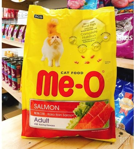  Hạt cho Mèo lớn ME-O gói 1,1kg - Vị Cá Hồi 
