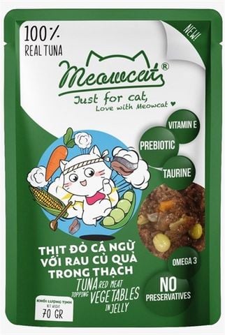  Pate Mèo MEOWCAT - 70gr - Nhiều Vị 