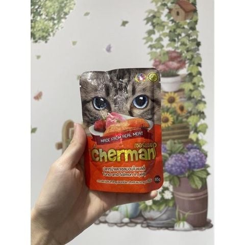  Pate Cherman Cho Mèo Trưởng Thành 85gr (Thái Lan) 