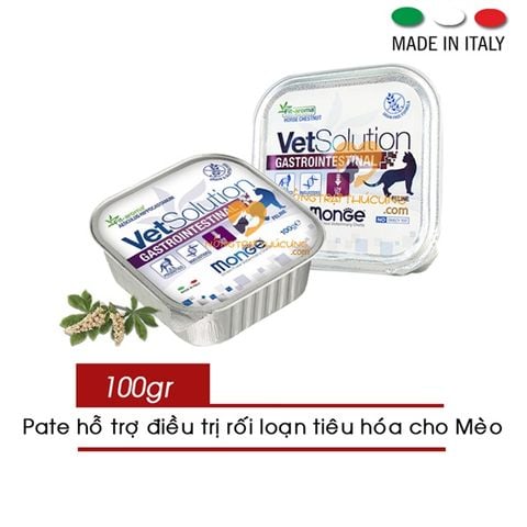  Pate Monge Mèo - Monge Vet Solution Gastrointestinal 100g - Nhiều loại 