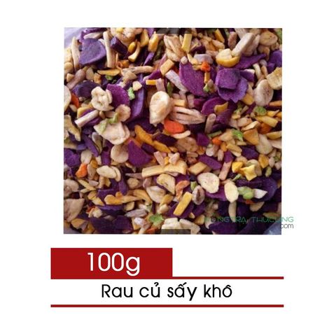  Rau Củ Sấy Khô Cho Hamster, Bọ, Nhím,… - 100gr 