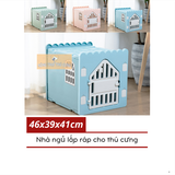  Nhà Ngủ Cho Thú Cưng (Lắp Ráp) 46x39x41cm - Nhiều Màu 