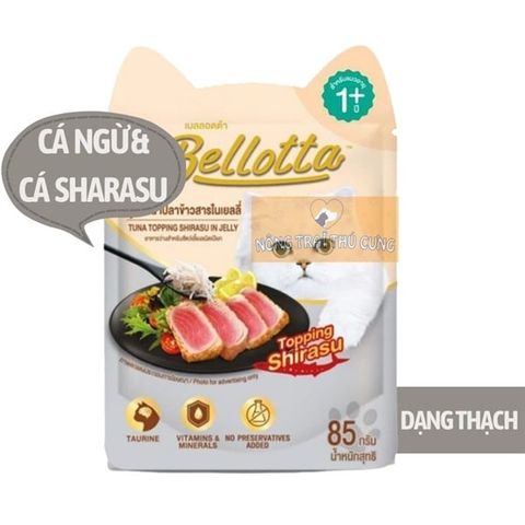  Pate Cho Mèo Lớn Bellotta - Gói 85g - Nhiều vị 