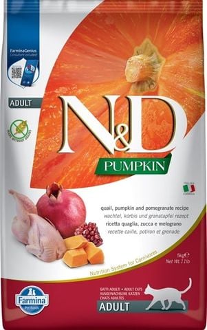  Hạt N&D Adult Cao Cấp Cho Mèo Lớn (Ý) 