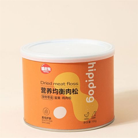  Ruốc Gà Cho Chó Mèo (Chà Bông Gà) Hipidog Cao Cấp Giúp Chó Mèo Ngon Miệng - Hộp 100g 