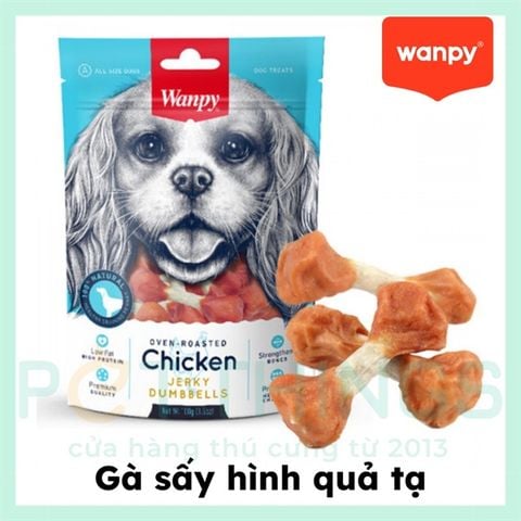  Bánh Thưởng - Xương Gặm Cho Chó Wanpy 100g 