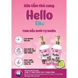  Sữa Tắm Chó Mèo Hello Elite Tinh Dầu Bưởi Tự Nhiên Giúp Khử Mùi Hôi 280g 