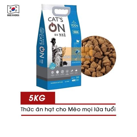  Hạt cho Mèo Cat's On Mọi Lứa Tuổi (Hàn Quốc) 500g/1kg/5kg 