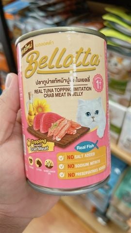  Pate Cho Mèo Bellotta Lon 400g 