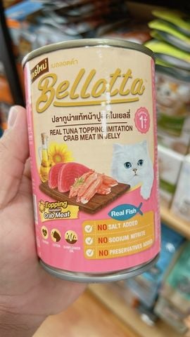  Pate Cho Mèo Bellotta Lon 400g 