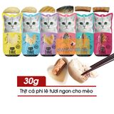  Thịt Cá Phi Lê Kitcat Cho Mèo 30g - Nhiều Vị 