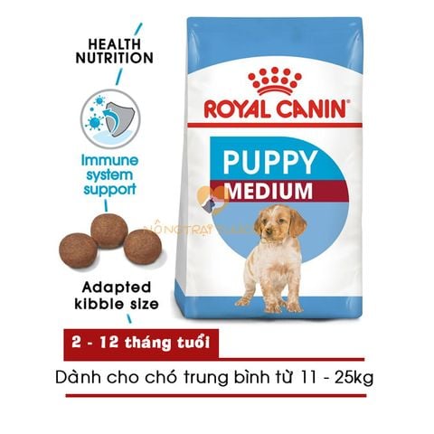  Thức Ăn Cho Chó Royal Canin Medium Puppy Gói 1 Kg 