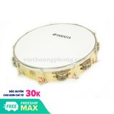  Trống lắc tay Tambourine Yamaha Vành Gỗ 