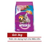  Hạt Mèo lớn WHISKAS - Nhiều Vị - 3KG 