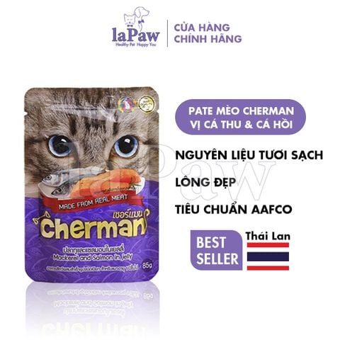  Pate Cherman Cho Mèo Trưởng Thành 85gr (Thái Lan) 