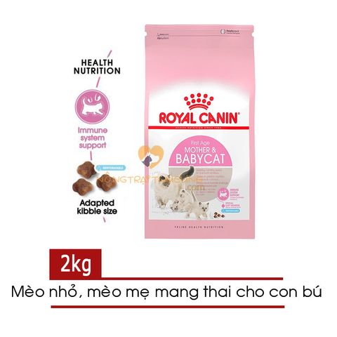  Hạt Mèo Mang Thai Và Mèo Con ROYAL CANIN MOTHER & BABYCAT - 1kg/400gr/2kg/4kg 
