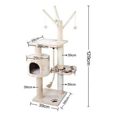  Cat Tree - Nhà Cây Cho Mèo Kèm Trụ Cào Móng CT-00005 