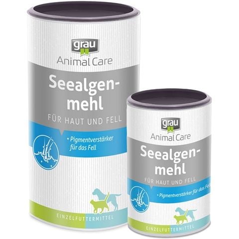  Bột Tảo Biển GRAU Cho Chó Mèo Đẹp Lông, Giảm Rụng Lông (Nhập Đức) - Lẻ 100gr 