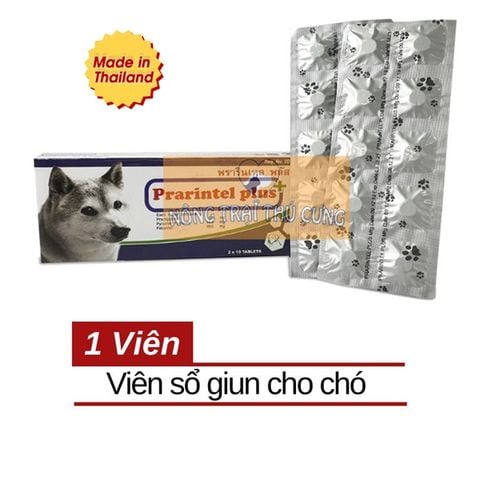  Viên Xổ Giun Cho Chó Prarintel (1viên/10kg) - Thái Lan 