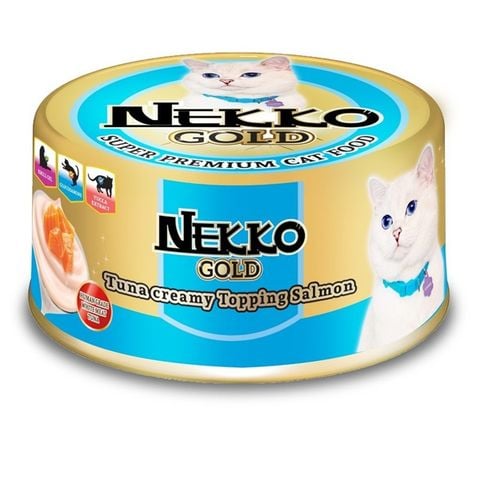  Pate Nekko Gold Cho Mèo Mọi Lứa Tuổi Lon 85g (Thái Lan) - Nhiều Vị 