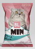  Cát Vệ Sinh Vệ Sinh Mèo – Cát Min 8L (3.8kg) - Vón Cục Tốt - Khử Mùi Tốt - Nhiều mùi 