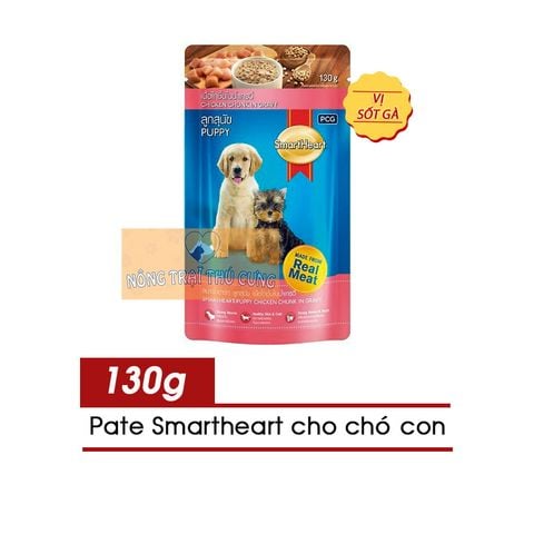  Pate Chó con SMARTHEART 130g - Vị Gà 