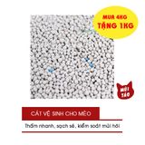 Cát Vệ Sinh Mèo 5kg - Cát thường - Nhiều mùi 