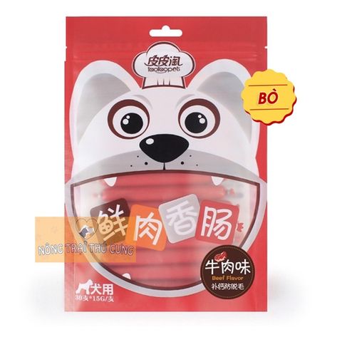  Xúc Xích Cho Chó Mèo TaoTaoPet - 30x15g - Nhiều Vị 