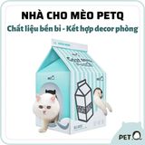  Nhà Ngủ Cartoon Kèm Bàn Cào Móng Mèo - PetQ 