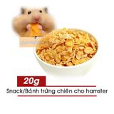  Snack Hột Gà/ Bánh Trứng Chiên Cho Hamster 20g - Nên Bảo Quản Hủ Kín Để Giữ Độ Giòn 