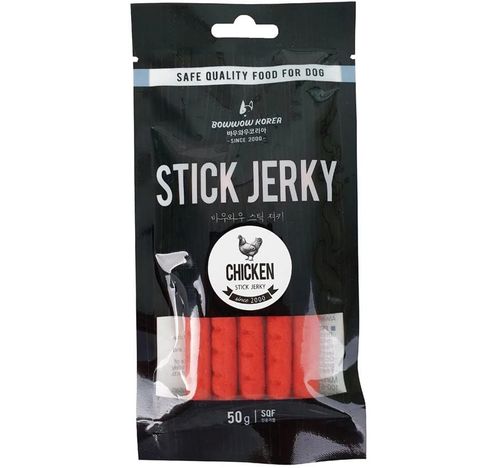  Que Thưởng Chó Stick Jerky Bowwow Hàn Quốc 50g nhiều vị 