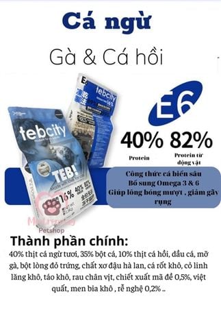  [BAO 9KG] Hạt Cho Mèo Mix Thịt Sấy Teb City - Đủ Vị 