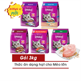  Hạt Mèo lớn WHISKAS - Nhiều Vị - 3KG 