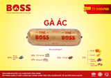  Thịt Tươi The Boss (Raw Food) Cho Chó Mèo Từ 3 Tháng Tuổi 