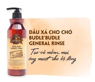  Dầu gội và xả cho chó Budle'Budle | 100% thiên nhiên 500ml - Nhiều loại 