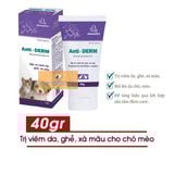  Bôi Da Anti Derm Trị Viêm Da, Ghẻ, Xà Mâu Chó Mèo 40gr 