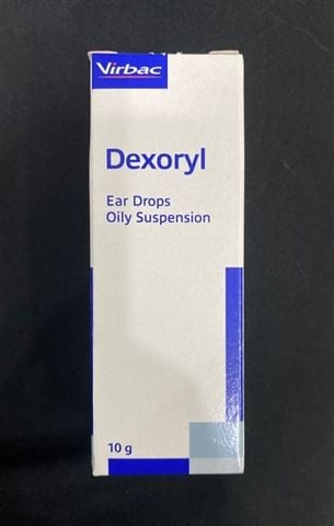  Nhỏ Tai Virbac Dexoryl (Pháp) Trị Viêm Tai Chó Mèo 10g 