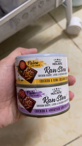  Pate Absolute Holistic Raw Stew 80g (Mix Thịt Tươi) Cho Chó Mèo 