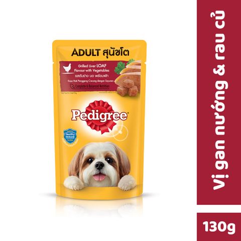  Pate Chó lớn PEDIGREE Adult - 130g - Nhiều vị 