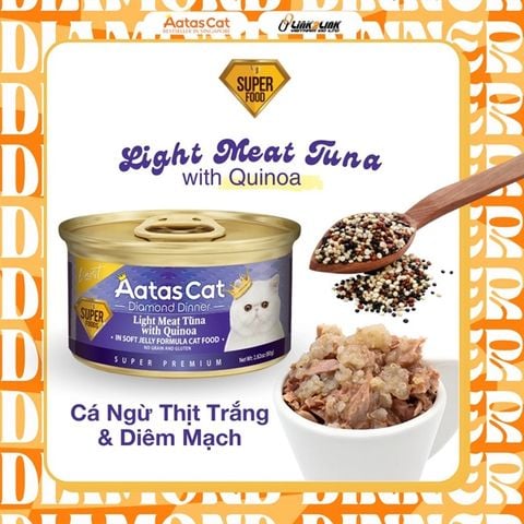  Pate AATAS Light Meat (Diamond Dinner) Cho Mèo Mọi Lứa Tuổi 